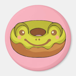 Niedlich Matcha Frog donut Magnet
