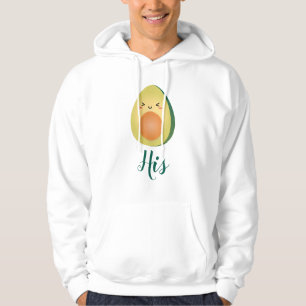 Niedlich Matching Couple Avocados Funny Lasse Avoc Hoodie