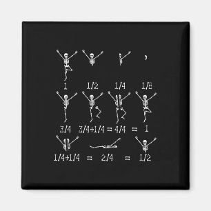 Niedlich Mathematiklehrer Gleichung Skelett Math S Magnet
