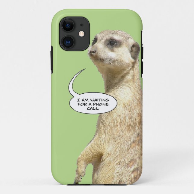 Niedlich Meerkat Phone Case (Rückseite)