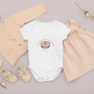 Niedlich mein erstes Erntedank Blueberry Pie Baby  Baby Strampler