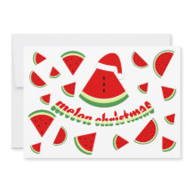 Niedlich Melon Frory Christmas Illustration