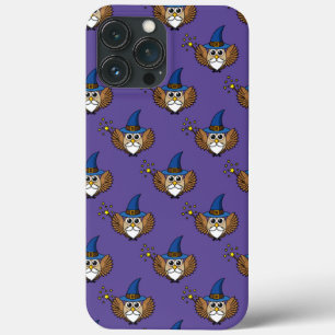 Niedlich Merlin the Wizard Owl Cartoon Case-Mate iPhone Hülle