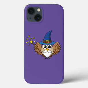 Niedlich Merlin the Wizard Owl Cartoon Case-Mate iPhone Hülle
