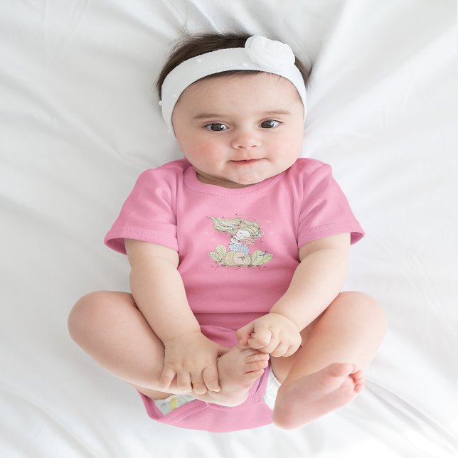 Niedlich Mermaid Baby Strampler (Cute Mermaid Baby Bodysuit)