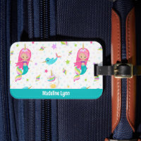 Niedlich Mermaid Beach Girl Personalisierte Kinder
