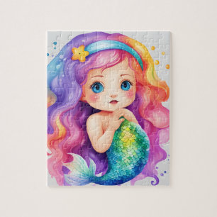 Niedlich Mermaid Puzzle