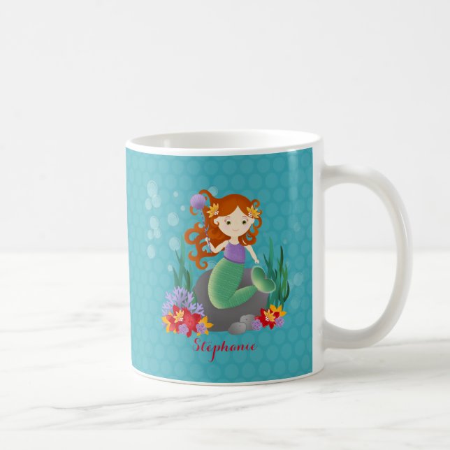 Niedlich Mermaid Tasse (Rechts)