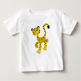 Niedlich Merry Cartoon Cheetah Baby T - Shirt