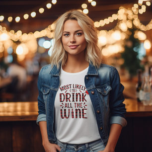 Niedlich Merry Modern Christmas Red Script Women's T-Shirt