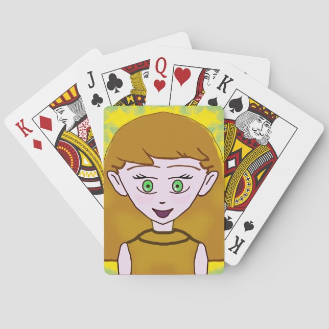 Niedlich Merry Spielkarten (Rückseite)