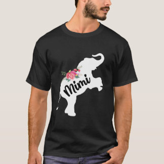 Niedlich Mimi Elephant Lover Mama Mommy Happy Mthe T-Shirt