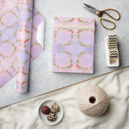 Niedlich Mini-Blume Geschenkpapier