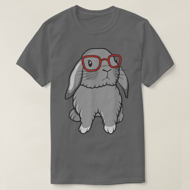 Niedlich Mini Holland Lop Bunny Rabbit Lover Oster T-Shirt (Design vorne)