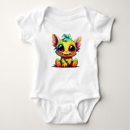 Niedlich Mini Monster Animo Amely Baby Strampler