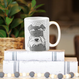 Niedlich Mini Schnauzer Kaffeetasse