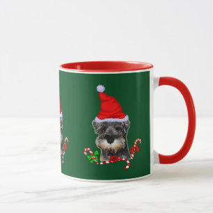 Niedlich Miniatur Schnauzer Weihnachtsgeschenke Tasse