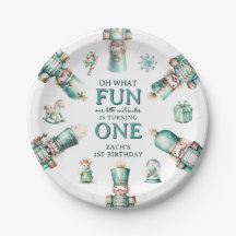 Niedlich Mint Nutcracker Oh, was Spaß 1. Geburtsta