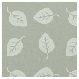 Niedlich-Minze-Green-Leaf-Muster Stoff