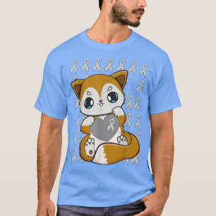 Niedlich mit Band für Dysleiabewusstsein 825 T-Shirt
