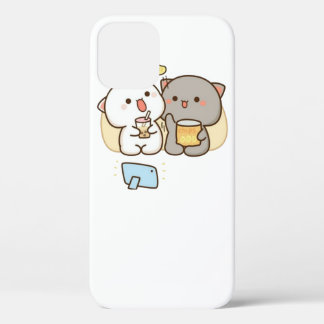Niedlich Mochi Peach Cat Case-Mate iPhone Hülle