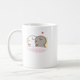 Niedlich Mochi Peach Cat Kaffeetasse