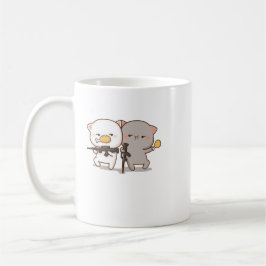 Niedlich Mochi Peach Cat Kaffeetasse