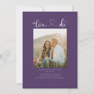Niedlich-modern Minimalistisch machen wir Foto Sav Save The Date