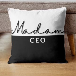 Niedlich Modern Trendy, CEO von Frau Pillow Kissen