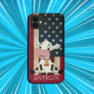 Niedlich Moderne Elegant Amerika Personalisiert Case-Mate iPhone Hülle