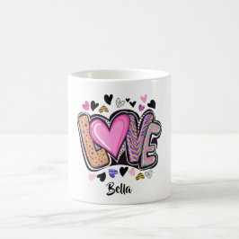 Niedlich Moderne Künstlerische LIEBE - Valentinsta Kaffeetasse