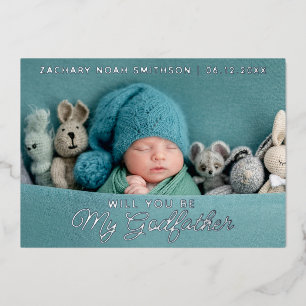 Niedlich Moderner Godvater Vorschlag Real Fox Post Folien Feiertagskarte