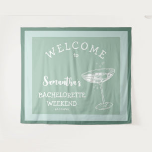 Niedlich Moderner Junggeselinnen-Abschied Wandteppich