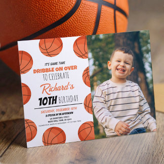 Niedlich Modernes Basketball Budget Foto Geburtsta