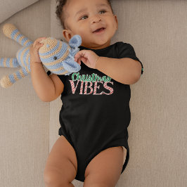 Niedlich Modernes Candy Cane Weihnachtsbaby Baby Strampler