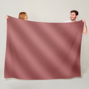 Niedlich Modernes Farbverlauf mit roter Farbe Fleecedecke