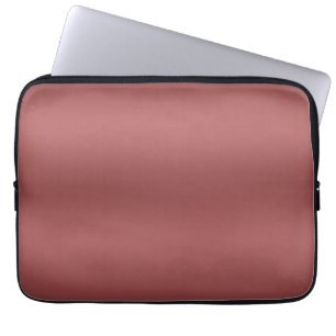 Niedlich Modernes Farbverlauf mit roter Farbe Laptopschutzhülle
