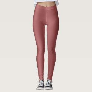 Niedlich Modernes Farbverlauf mit roter Farbe Leggings
