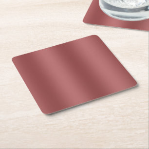 Niedlich Modernes Farbverlauf mit roter Farbe Rechteckiger Pappuntersetzer