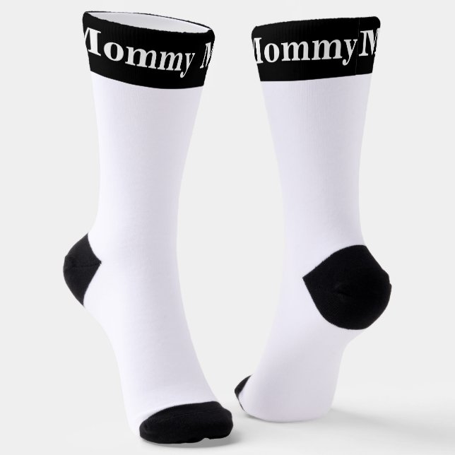 Niedlich Mommy Crew Socken (Gewinkelt)