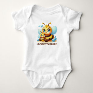 Niedlich Mommy's Babee anpassbar Baby Strampler