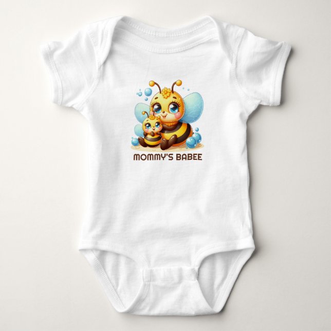 Niedlich Mommy's Babee anpassbar Baby Strampler (Vorderseite)