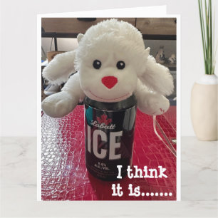 NIEDLICH MONKEY SAGT ZEIT, "SIE" ZU FEIERN KARTE