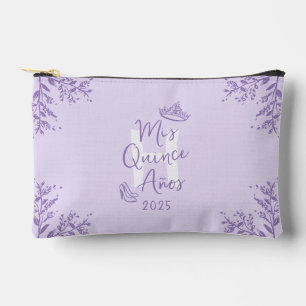 Niedlich Monogram Lavender Mis Quince Anos Zubehörtasche