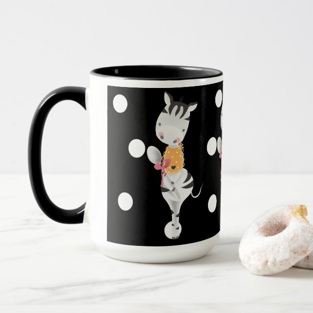 Niedlich Moo Combo Tasse (Mit Donut)