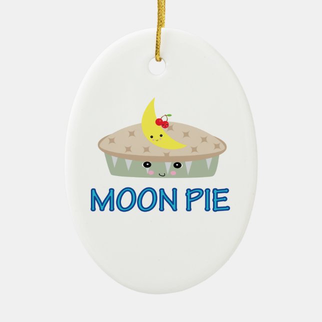 NIEDLICH MOON PIE KERAMIKORNAMENT (Vorne)
