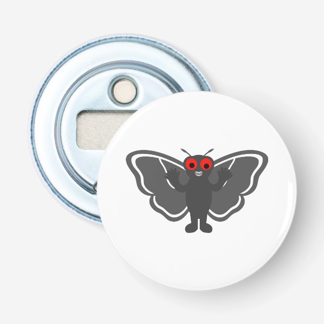 Niedlich Mothman Flaschenöffner (Vorderseite)