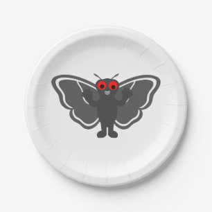 Niedlich Mothman Pappteller
