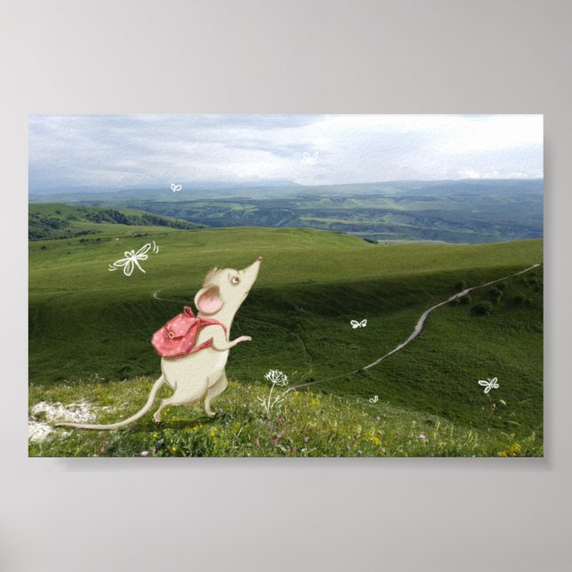 Niedlich Mouse Journey Poster (Vorne)