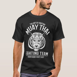 Niedlich Muay Thai Unicorns - Funny Thai Boxing Fi T-Shirt